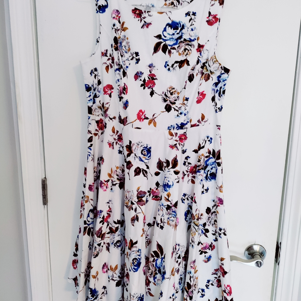 Grace Karin Floral Fit N Flare Women's Dress